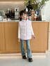 Skechers斯凱奇兒童輕薄羽絨冬季男女童外套羽絨馬甲L424K080/L425K029 云霧紫/02PM 120 cm 曬單實(shí)拍圖