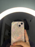 鑒百伊 可愛卡通KT貓適用iPhone15手機(jī)殼蘋果14promax全包防摔13/12硅膠日韓女款 雙層貝殼紋-凱蒂貓頭像 iPhone 13 曬單實(shí)拍圖