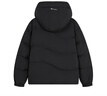 Champion冠軍連帽羽絨服女2024冬季新款潮牌短款保暖加厚外套戶(hù)外 黑色 M 曬單實(shí)拍圖