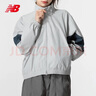 NEW BALANCE/NB Essentials Jacket女梭織防風(fēng)衣夾克休閑保暖運(yùn)動(dòng)外套 NAE24212-GR 灰色 M 曬單實(shí)拍圖