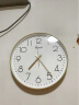天王星（Telesonic） 挂钟客厅简约创意钟表现代时钟3D立体石英钟薄边免打孔家用挂表 奢时金（30厘米） 实拍图