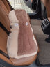 艾布与棉花汽车坐垫冬季毛绒可爱车内垫子单片女车用加厚保暖靠背一体式座垫 小熊-【后排】 实拍图