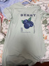 都市麗人夏季舒適睡衣卡通印花寬松短袖中褲透氣少女家居服套裝 2H42B4 奶油白 L 曬單實(shí)拍圖