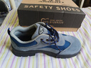 安步塔勞保鞋男防砸鋼包頭夏季透氣防臭防滑耐磨安全鞋工地機械加工車(chē)間 安步塔2033防砸橡膠大底 44 曬單實(shí)拍圖