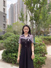 薇洛萱襯衫連衣裙女裝2025夏裝新款拼接時尚氣質(zhì)顯瘦減齡夏天裙子2909 灰色 L 建議103-115斤 曬單實(shí)拍圖