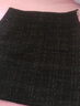 梵喬希品牌定制包臀半身裙女冬季新款韓版小香風(fēng)高腰顯瘦短裙 黑色 2XL 曬單實(shí)拍圖
