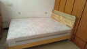EON HOME床 北欧实木床双人床主卧储物大婚床夜灯充电软靠床 单床(实木靠背款) 1.5*2.0米(框架款) 实拍图