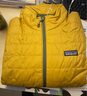 PATAGONIA男士Nano Puff 秋冬棉服戶外輕量保暖棉服巴塔哥尼亞84212 CGLD金色 S 曬單實(shí)拍圖