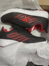 特步男鞋秋冬運動(dòng)鞋休閑鞋革面防潑水跑鞋防滑耐磨輕便緩震跑步鞋子男 9809黑紅【防潑水皮面款】 39 曬單實(shí)拍圖