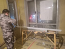 格峰（GOFULL）隱形晾衣架電動智能聯(lián)網(wǎng)隱藏式晾衣機升降圓環(huán)燈照明無需檢修口 雙桿1.5米白色輕奢圓環(huán)款+聲控 曬單實拍圖