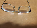 VGO近視眼鏡防藍光防輻射男女配鏡鈦架可配度數S001黑色 1.67開(kāi)學(xué) 曬單實(shí)拍圖