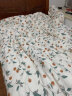 洁丽雅（Grace）全棉被套单件纯棉新疆棉被罩 加大双人床被单子春苑 200*230cm  实拍图