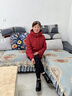 俞兆林中年媽媽裝羽絨服女中長款冬裝棉服2025新款外套中老年人大碼棉衣 JF0118-酒紅色【羽絨服】  加厚 XL 【建議110-125斤】 曬單實(shí)拍圖