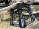 永久自行車(chē)腳踏山地車(chē)騎行配件公路車(chē)折疊車(chē)三培林防滑鋁合金腳踏板 B13三培林腳踏-黑色 曬單實(shí)拍圖