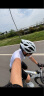 PMT自行车骑行头盔男超轻透气山地车公路车安全帽女单车装备M12 白黑色 L码（适合头围57-61CM） 实拍图
