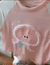 巴拉巴拉嬰兒t恤寶寶上衣女童衣服男童短袖2025新款夏裝可愛(ài)萌趣 夢(mèng)幻粉60334 90 曬單實(shí)拍圖