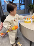 G.DUCKKIDS兒童套裝冬裝女童衣服衛衣褲子嬰兒兩件套秋季女寶寶加絨加厚秋冬 特價(jià)米白色衛衣褲子2件套(73/80 加絨 73 特價(jià)cm 曬單實(shí)拍圖