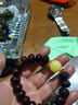 金匠利蜜蠟單珠子圓珠天然金剛星月菩提配飾佛珠手串配珠散珠手鏈男女士 淺飄花圓珠單顆18MM 曬單實拍圖