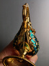 迪加鹿阿拉丁神燈創(chuàng)意金屬工藝品擺件禮品小號俄羅斯鏤空許愿燈 金邊藍(lán) 曬單實拍圖