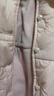 戴維貝拉兒童棉服冬裝女童寶寶防水甜美夾棉洋氣棉衣外套 曬單實(shí)拍圖