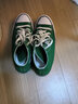 匡威（Converse）官方 All Star男女高幫帆布鞋休閑運(yùn)動(dòng)鞋綠色164027C 164027C 42 曬單實(shí)拍圖