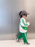 FNJ KIDS童裝男童套裝秋裝新款帥氣中大童男孩衛衣褲兒童運動(dòng)兩件套 藍色（含包包）現貨直發(fā) 120 （建議身高110-120cm） 曬單實(shí)拍圖