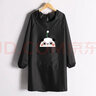 呢好酷寵物店美容師工作服狗狗洗澡衣服圍裙防水防毛罩衣長(cháng)袖洗貓咪 P版防水罩衣(字母熊)粉色-69G 曬單實(shí)拍圖