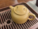 原山宜興紫砂壺泡茶壺功夫茶具名家全手工紫砂壺牛蓋壺原礦段泥230cc 紫砂壺-牛蓋蓮子-沈奕圻 曬單實拍圖