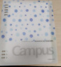 国誉(KOKUYO)A5活页笔记本子水彩絮语Campus紧凑型活页本内含40张横线活页纸 蓝色 WSG-RUDP12B 实拍图