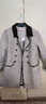 莉紗芙特2025年新款女裝秋冬季高檔雙面絨毛呢大衣女士裝中長(cháng)風(fēng)衣呢子外套 灰色 L （建議：110-120斤） 曬單實(shí)拍圖