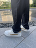 LOUISPRO男鞋夏季輕奢舒適百搭小白鞋潮流鏤空清涼透氣厚底休閑鞋板鞋 白金 39 【標(biāo)準(zhǔn)運(yùn)動(dòng)鞋碼】 曬單實(shí)拍圖