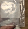 黛若素圈耳釘女999銀高級感圓圈耳環(huán)耳圈養(yǎng)耳洞免摘耳骨釘夏季耳飾 曬單實拍圖