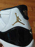耐克（NIKE）Air Jordan 11 AJ11 DMP 男女鞋喬11金磚黑白復(fù)古高幫運(yùn)動(dòng)鞋 CT8012-170男款黑白 43 曬單實(shí)拍圖
