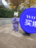 齊齊熊（ciciibear）[空空棉]男童秋裝套裝兒童2025新款運動(dòng)服寶寶衛衣早秋外套外出 棱鏡紫 80 曬單實(shí)拍圖