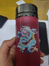 御嘉齋景德鎮(zhèn)生肖杯陶瓷內(nèi)膽保溫杯商務(wù)辦公室茶杯四色可選禮物禮品 生肖龍單杯（四色可選） 曬單實拍圖
