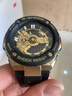 卡西歐（CASIO）卡西歐王鶴棣同款鋼鐵之心G-SHOCK太陽(yáng)能手表男GST-B400 GST-400G-1A9PRT 曬單實(shí)拍圖