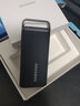 三星（SAMSUNG）T5 EVO Type-c USB 3.2 移動(dòng)固態(tài)硬盤(pán) PSSD 多設備兼容性能穩定 T5 EVO 星耀黑 自帶掛環(huán)/2米抗跌/橡膠外殼 2TB 曬單實(shí)拍圖