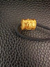 周六福（ZLF）七夕禮物  古法金吊墜黃金祥云如意吊墜 計(jì)價(jià) 21.52g 曬單實(shí)拍圖