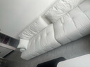 海慶全屋定制奶油風(fēng)直排客廳沙發(fā) 小戶型科技布藝沙發(fā)云朵泡芙懶人沙發(fā) 三人位 抗菌貓爪布【天然舒適乳膠座包】 大四人位 3.05m +腳踏 曬單實(shí)拍圖