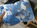 華元寵具（hoopet）狗狗衣服冬天保暖四腳羽絨服寵物小型犬比熊柯基棉服泰迪冬季衣服 【加厚加絨】四腳棉服 藍 2XL：背長(cháng)41cm【建議12-15斤】 曬單實(shí)拍圖