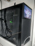 乔思伯（JONSBO）松果D41 MESH副屏版黑色 ATX机箱（双360冷排/ATX电源/Type-c Gen2 10Gbps+/标配8