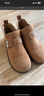 百思圖冬商場(chǎng)新款真皮加絨高幫全包勃肯鞋平底懶人鞋女BG577DD4 棕色 37 曬單實(shí)拍圖