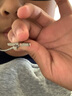 奧斯坦汀十字架項鏈男高級設計感潮流鈦鋼情侶吊墜刻字情人節禮物送男生友 鋼色（免費刻字） 中號(配鏈約50CM) 曬單實(shí)拍圖