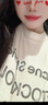 Acne Studios 男女同款 做舊1996印花寬松落肩長(zhǎng)袖T恤上衣CL0197 灰白色 XXS 曬單實(shí)拍圖