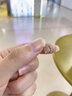中國(guó)黃金（CHINA GOLD）吉祥萌龍耳釘女S925銀紅瑪瑙和田玉耳墜本命年送女友 生肖龍耳釘【和田玉】 曬單實(shí)拍圖