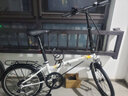 大行（DAHON）折疊自行車20寸6速超輕千元城市折疊車男女休閑城市單車HAT061 白色【英文外銷版】 曬單實(shí)拍圖