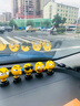 潮車(chē)嶼汽車(chē)擺件搖頭公仔網(wǎng)紅創(chuàng  )意可愛(ài)表情包個(gè)性車(chē)載車(chē)內裝飾品漂亮擺件 加油+?？?玫瑰+鬼臉+真棒 曬單實(shí)拍圖