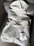 巍德（VAUDE）格雷連帽軟殼沖鋒衣戶(hù)外徒步騎行防風(fēng)防水透濕春秋沖鋒衣外套男 龍蒿綠 【定制車(chē)載香薰禮盒裝】 M【推薦175-180體重140-160斤】 曬單實(shí)拍圖