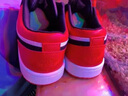 AJNIKER莆田aj1純原爆款休閑黑紅腳趾百搭情侶同款低幫運動(dòng)男女AJ1校園 AJ1黑紅 41 曬單實(shí)拍圖