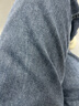 皮爾卡丹（pierre cardin）高端牛仔褲男秋季寬松直筒休閑褲男士潮流彈力褲子男裝 藍(lán)灰色 32 曬單實(shí)拍圖